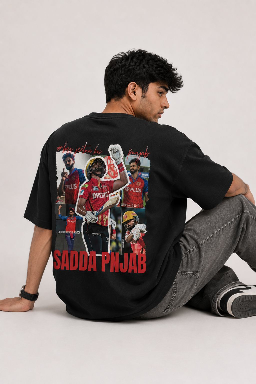 Sarpanch Sahab ’96 Oversized Tee