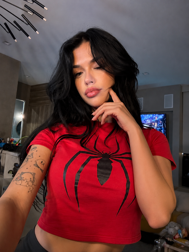 Spider Girl Crop Top