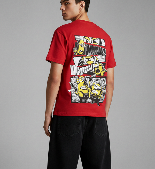 Urban Comic Street Red Regular T-Shirt