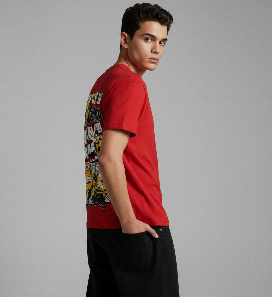 Urban Comic Street Red Regular T-Shirt