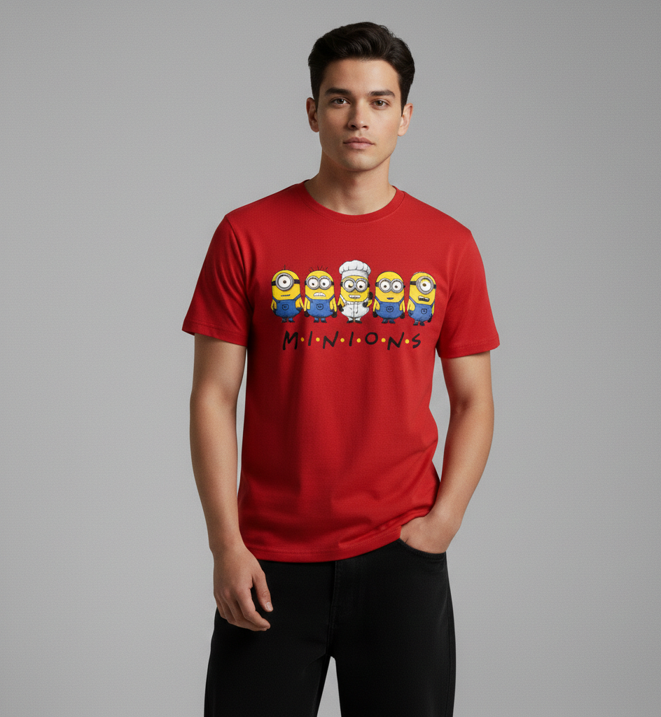 Urban Comic Street Red Regular T-Shirt