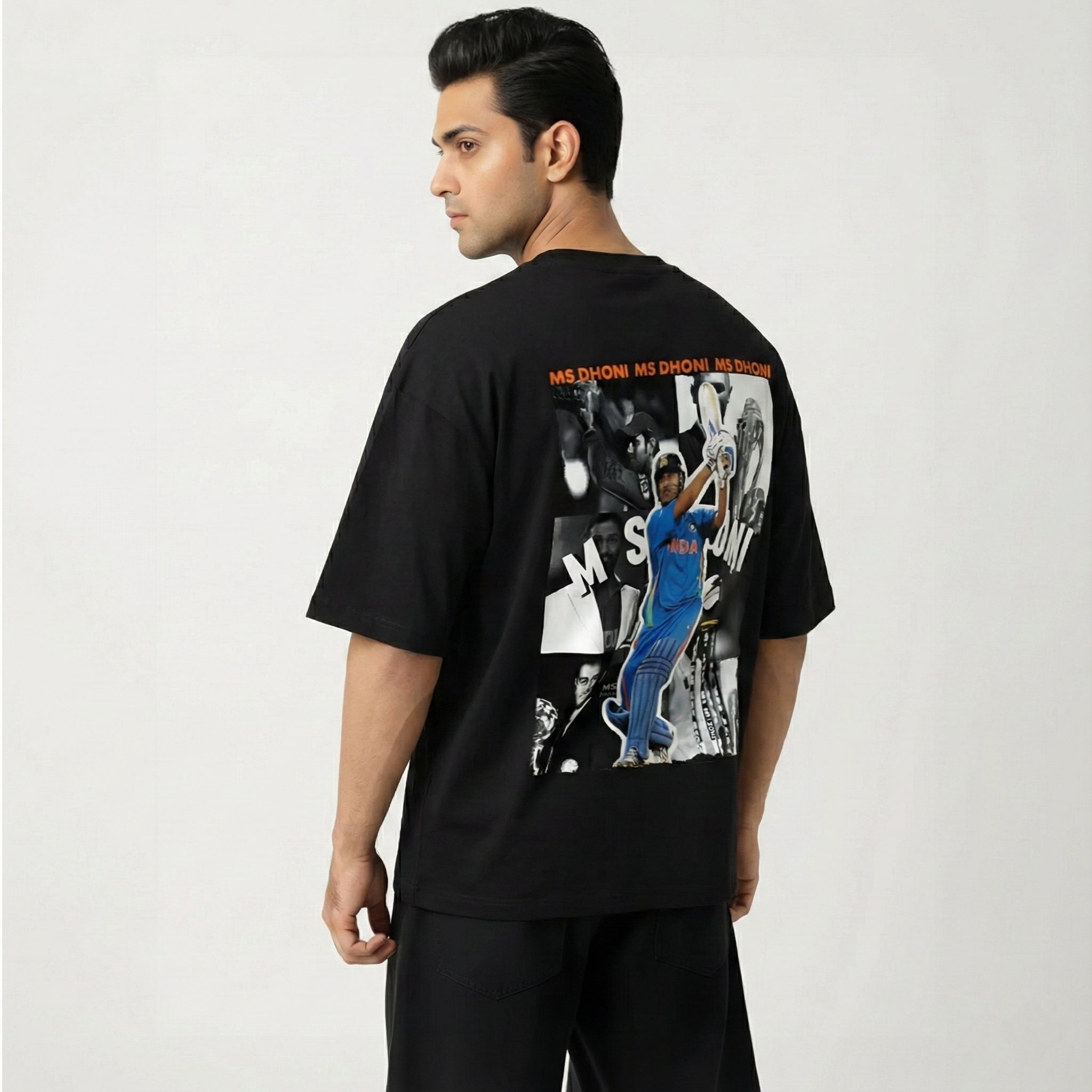 MS Dhoni Legacy Oversized T-Shirt
