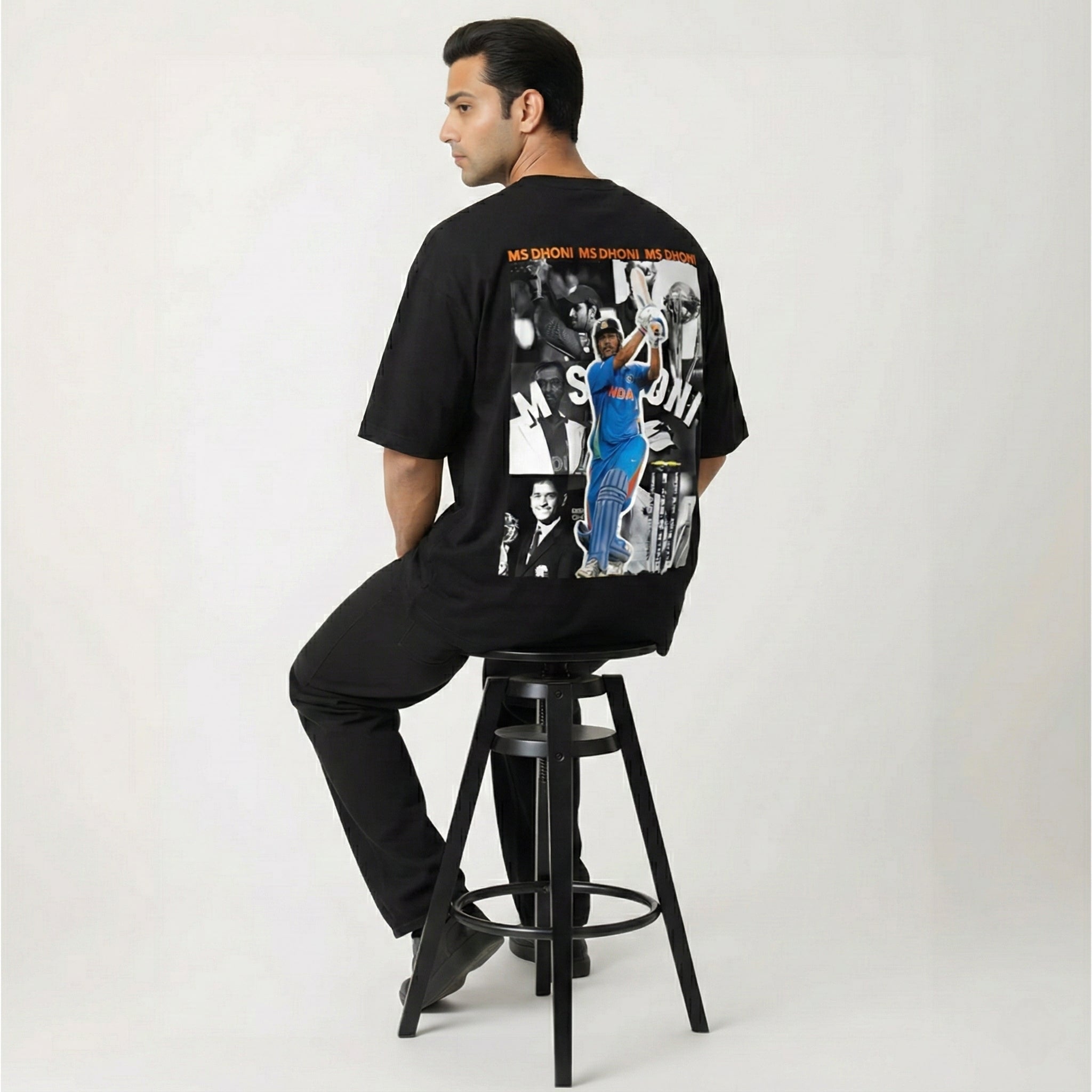 MS Dhoni Legacy Oversized T-Shirt