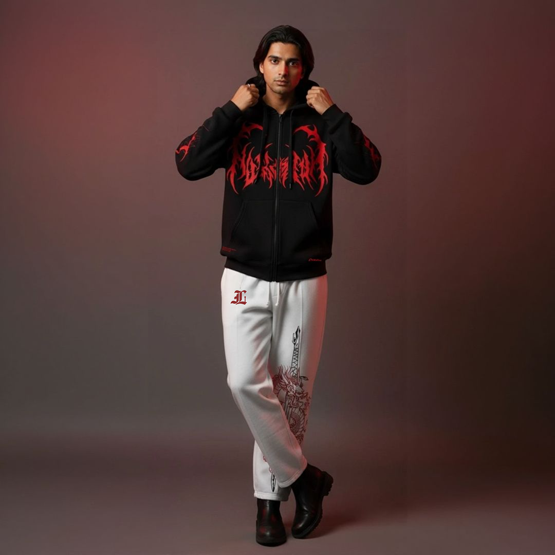 The Inferno Co-ord Set - Premium Hoodie & Jogger