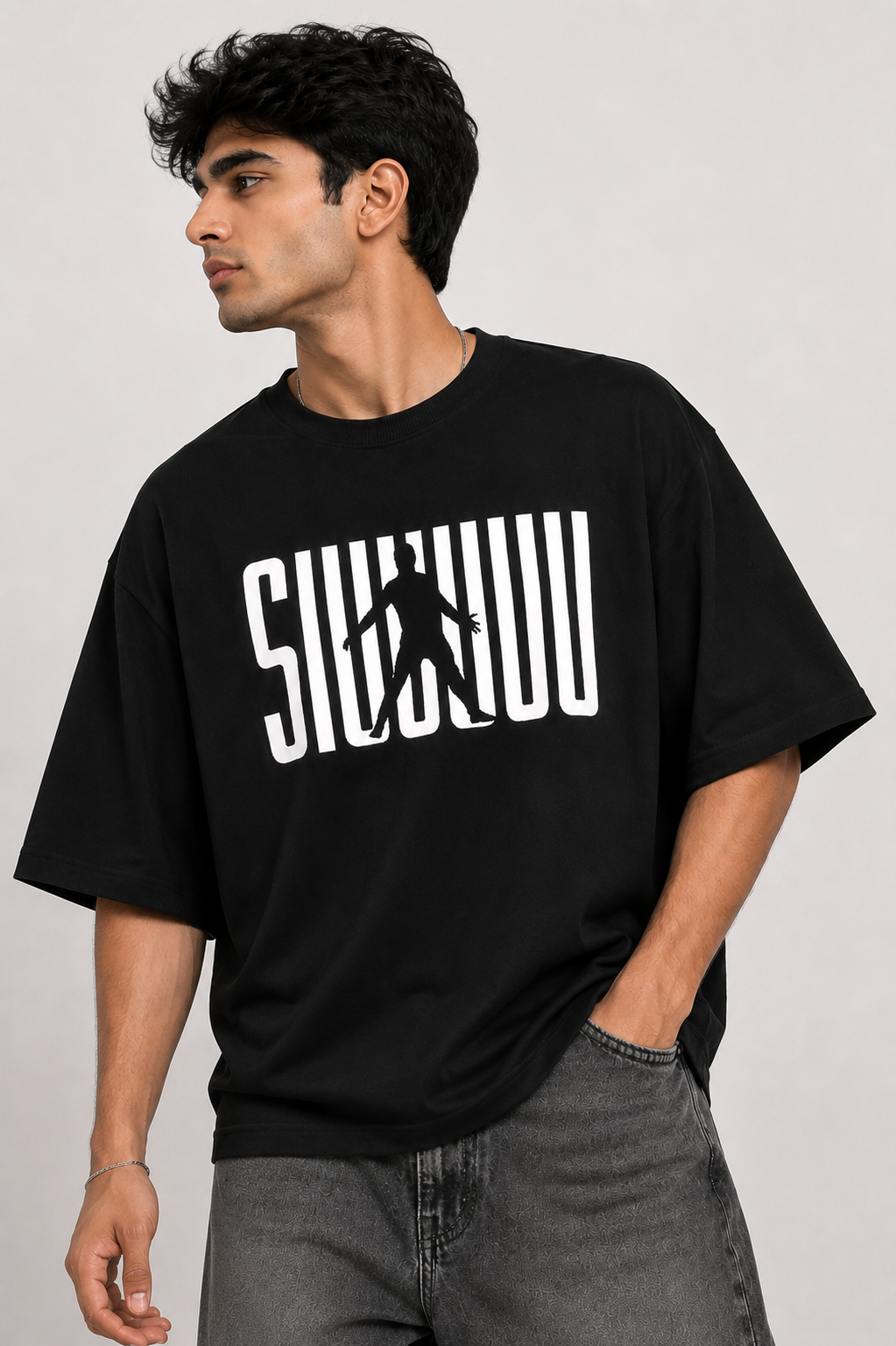 SIUUU OVERSIZED T-SHIRT