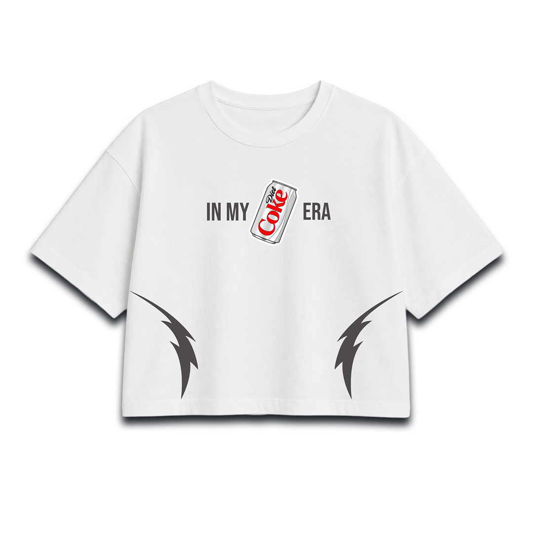 “In My Era” OWomen Crop Top – Minimal Statement Women Crop Top