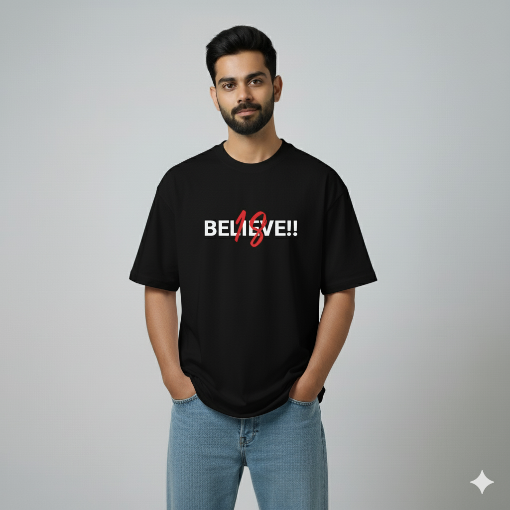 Virat kohli believe T-shirt