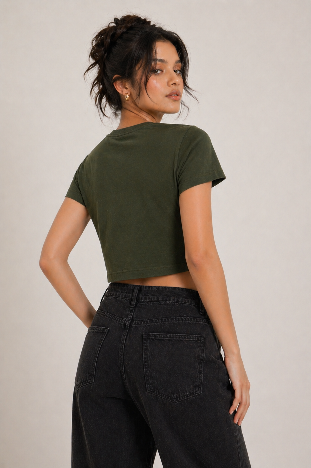 Women’s Graphic Crop Top T-Shirt