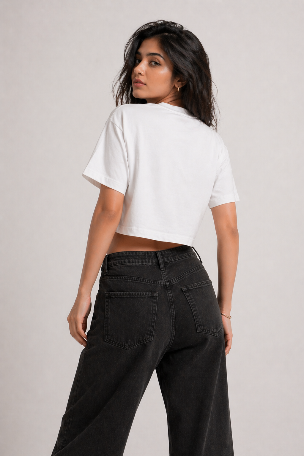 Women’s Graphic Crop Top T-Shirt