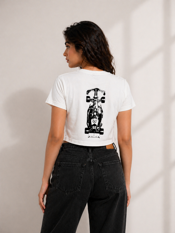 Women’s Graphic Crop Top T-Shirt