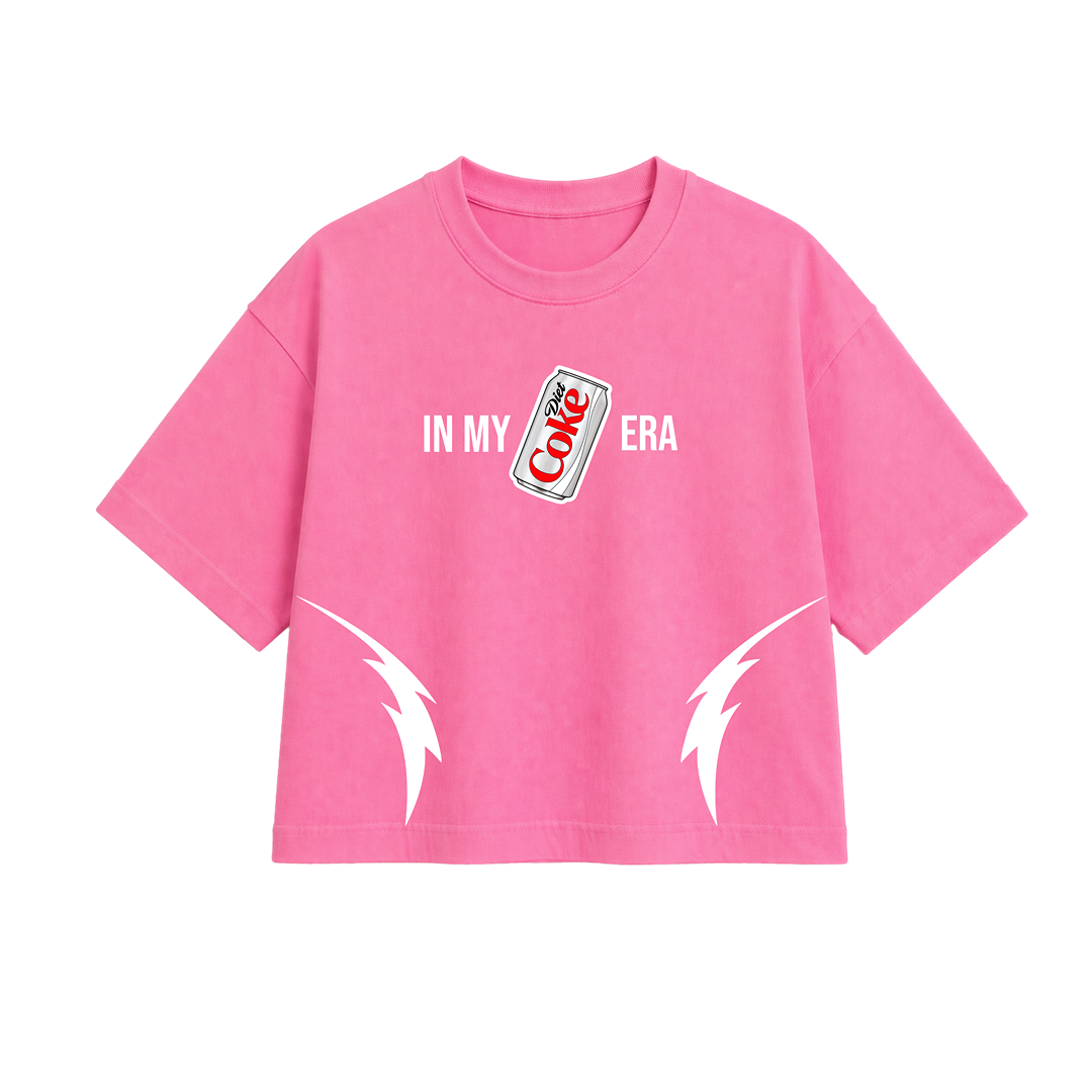 “In My Era” OWomen Crop Top – Minimal Statement Women Crop Top