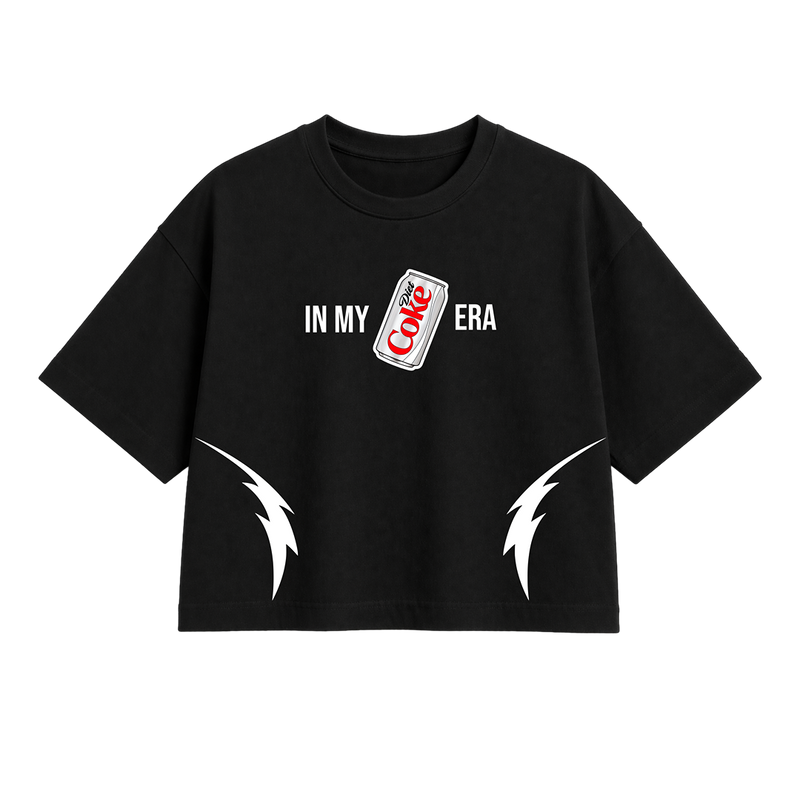 “In My Era” OWomen Crop Top – Minimal Statement Women Crop Top